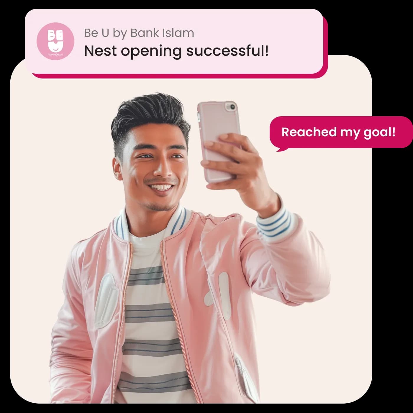 Be U Nest savings digital onboarding