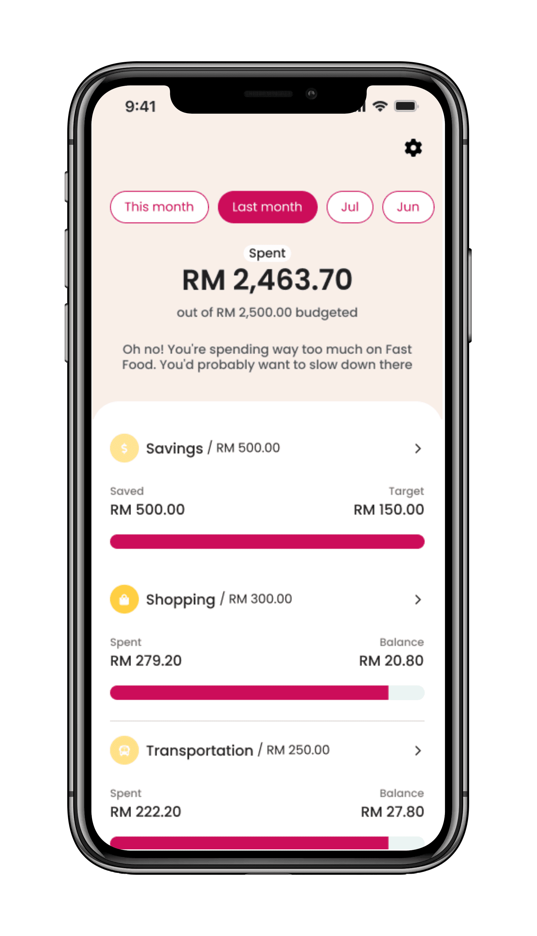 Aqil Personal Financial Management Tool
