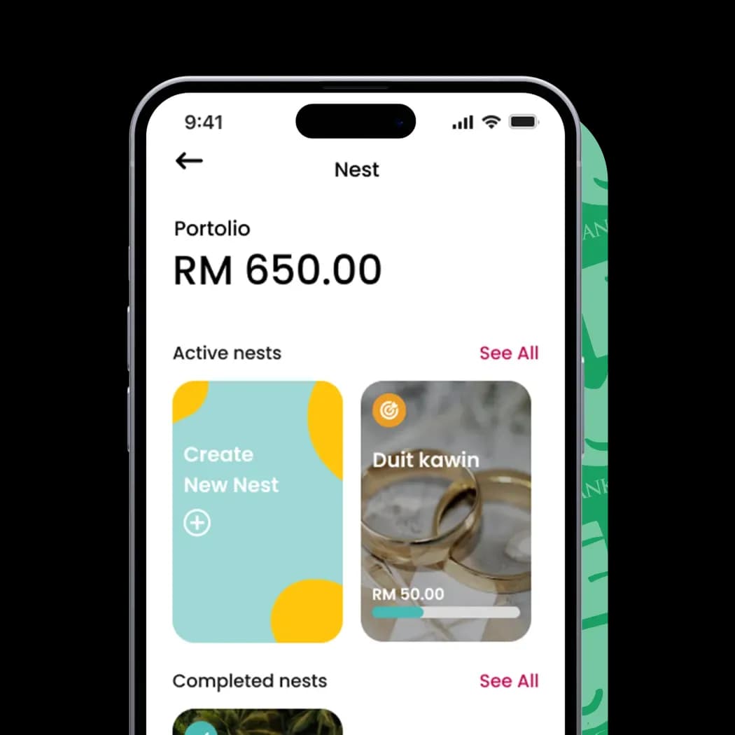 Be U Nest delete completed Nests feature